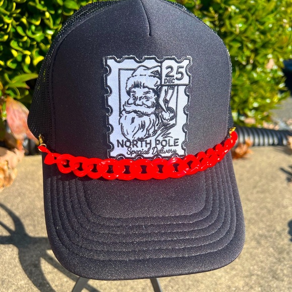Custom North Pole Trucker hat - Picture 1 of 1